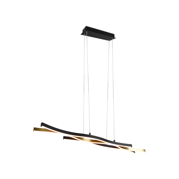 LED PENDANT 35W 2300-3000-4000K 4300LM BLACK TRIO BLAZE