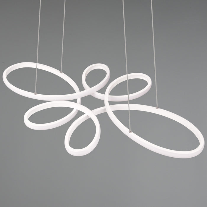 LED PENDANT 32W 3900LM 4000K WHITE TRIO FLY
