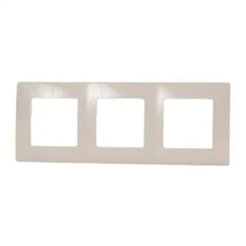 TRIPLE FRAME CREAM LEGRAND NILOE - Ключове и контакти<<<Електроматериали<<<Praktiker&&&Ключове и