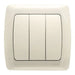 TRIPLE KEY VIKO BY PANASONIC Carmen - Ключове и контакти<<<Електроматериали<<<Praktiker&&&Ключове и