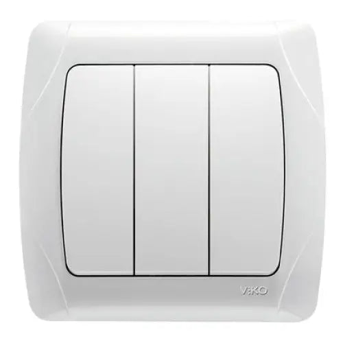 TRIPLE KEY VIKO BY PANASONIC Carmen - Ключове и контакти<<<Електроматериали<<<Praktiker&&&Ключове и