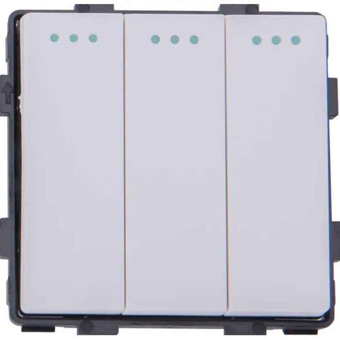 TRIPLE MECHANISM KEY WHITE LUXON - Ключове и контакти<<<Електроматериали<<<Praktiker&&&Ключове и