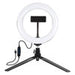 Tripod Mount Puluz with 20cm LED Ring Vlogging PKT3073B - Ring lights<<<Photo studio<<<Photo and cameras<<<InnproXML
