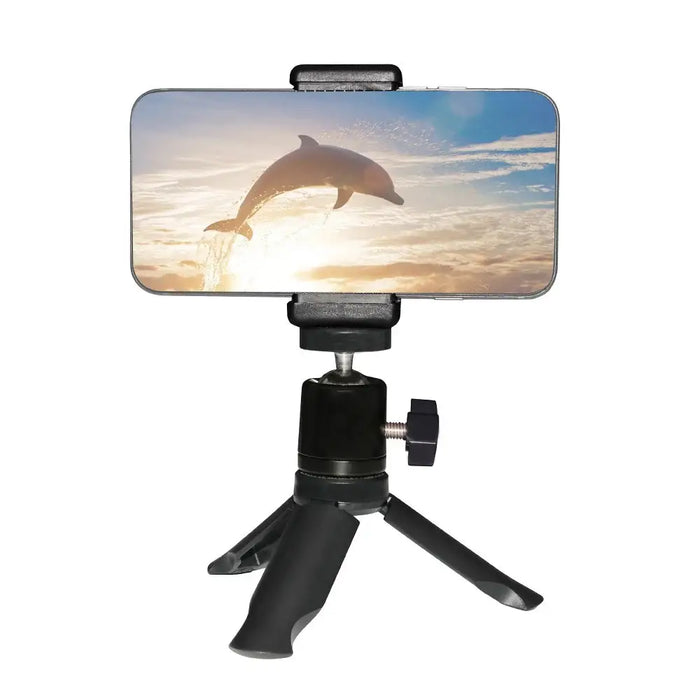 Tripod phone tripod with ball head - black - Photo accessories<<<HurtelXML