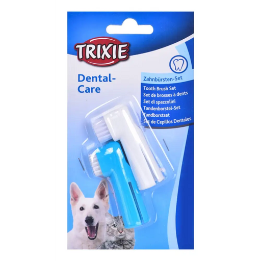 Trixie toothbrush 2 pieces 2550 - Universal care (for dogs and cats)DLZ-PIE<<<For petsDLZ<<<ActionPL