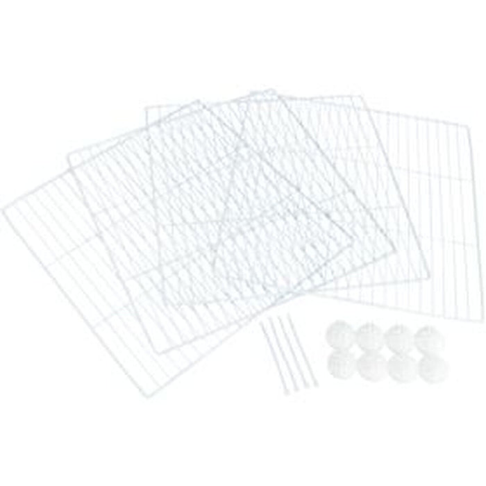 Cage Accessory Trixie Metal Plastic Extender (4 Pieces)