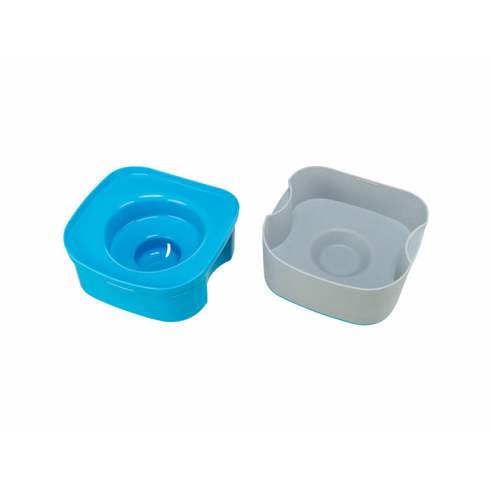 Cooling Pet Water Bowl Trixie Blue Dark grey Plastic 21 × 11 × 21 CM