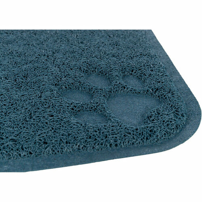 Cat Litter Tray Mat Trixie Blue PVC 37 × 45 cm
