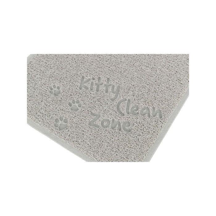 Cat Litter Tray Mat Trixie Light grey PVC 37 × 45 cm Sandpit