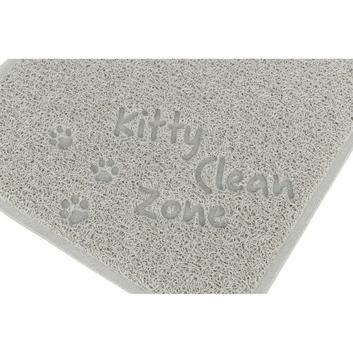 Cat Litter Tray Mat Trixie Light grey PVC 37 × 45 cm Sandpit