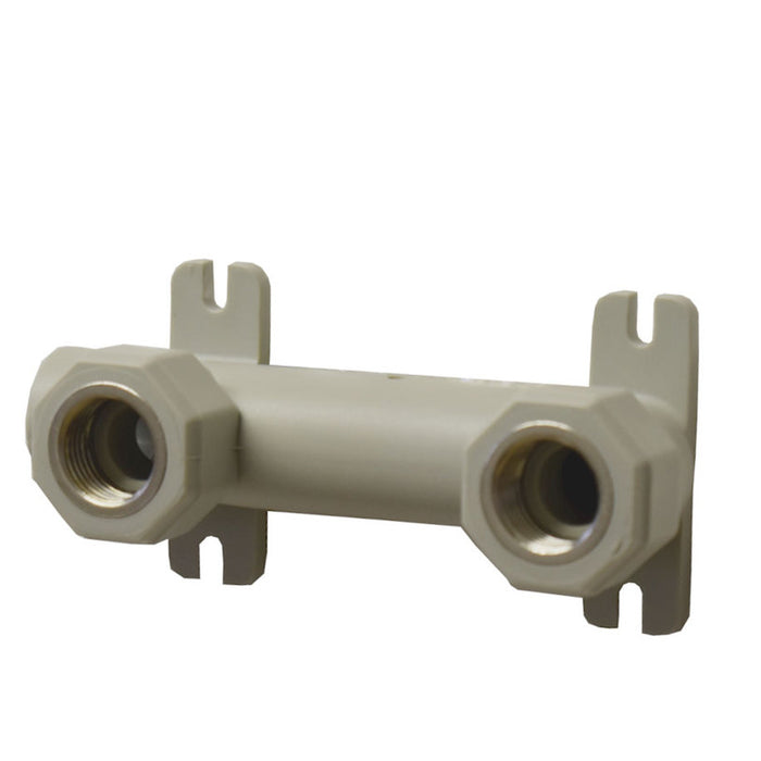 PPR DOUBLE ELBOW F20 X1/2" F TRMK WALL