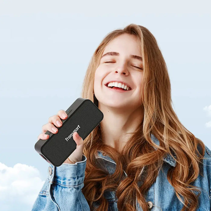 Tronsmart Element T2 Plus Upgraded 20W Bluetooth 5.3 Wireless Speaker - Black - Headphones and speakers<<<HurtelXML