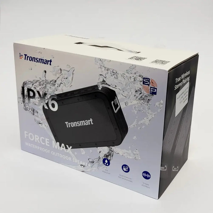 Tronsmart Force Max Wireless Bluetooth Speaker 80W with Powerbank Function Black (746328) - Headphones