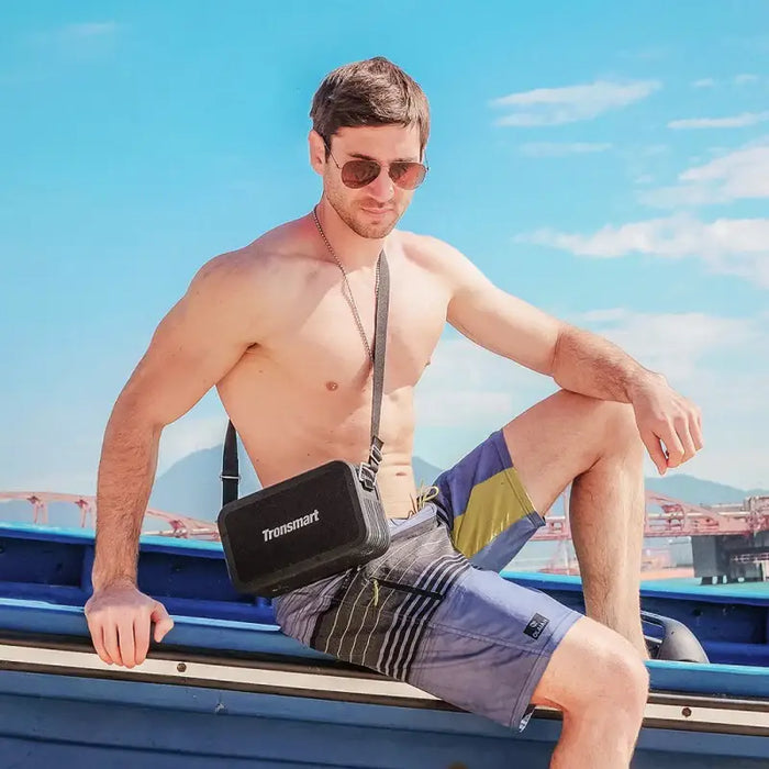 Tronsmart Force Max Wireless Bluetooth Speaker 80W with Powerbank Function Black (746328) - Headphones