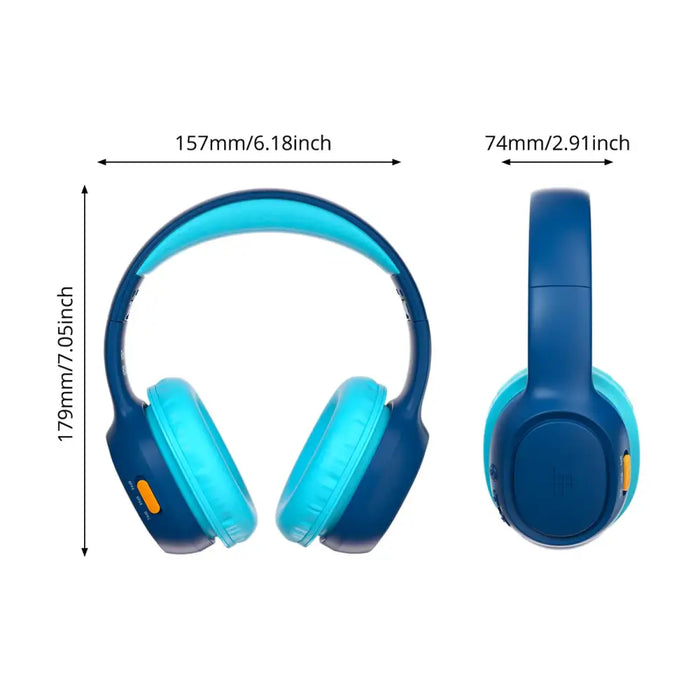 Tronsmart KH02 Wireless Headphones for Kids Safe - Blue - Headphones and speakers<<<HurtelXML