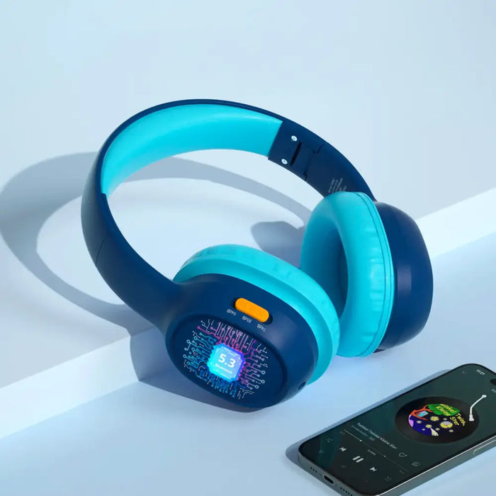 Tronsmart KH02 Wireless Headphones for Kids Safe - Blue - Headphones and speakers<<<HurtelXML