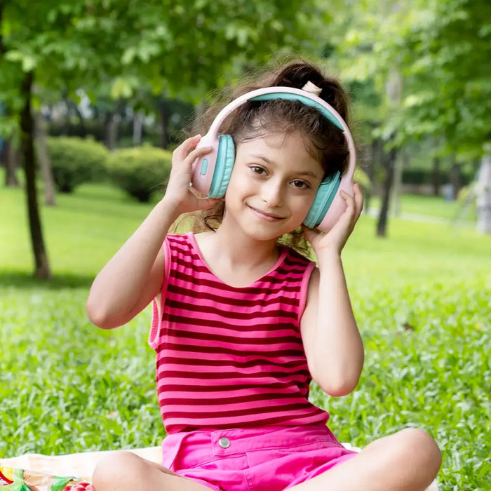 Tronsmart KH02 Wireless Headphones for Kids Safe - Pink - Headphones and speakers<<<HurtelXML
