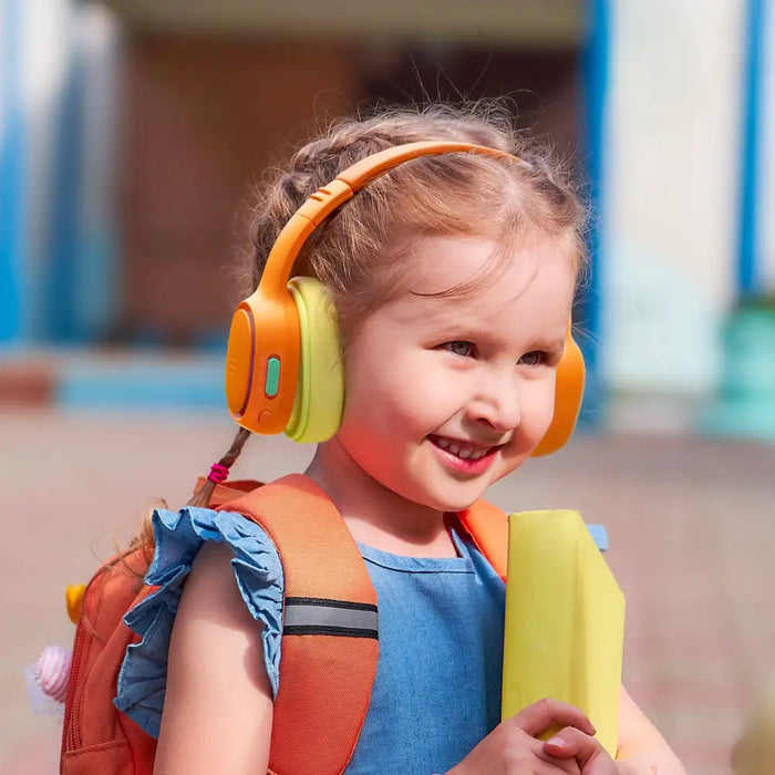 Tronsmart KH03 Wireless Headphones with ANC for Kids Safe - Orange - Headphones and speakers<<<HurtelXML