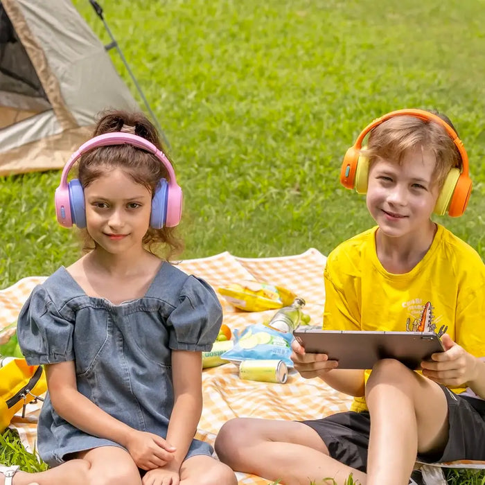 Tronsmart KH03 Wireless Headphones with ANC for Kids Safe - Orange - Headphones and speakers<<<HurtelXML