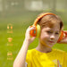 Tronsmart KH03 Wireless Headphones with ANC for Kids Safe - Orange - Headphones and speakers<<<HurtelXML