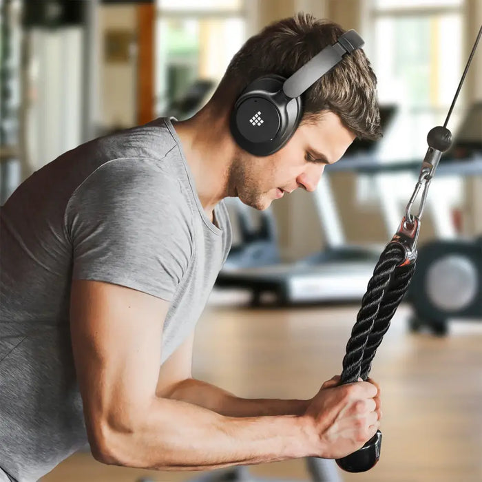 Tronsmart Sounfii Q20 ANC On-Ear Bluetooth 5.3 Wireless Headphones - Black - Headphones and speakers<<<HurtelXML