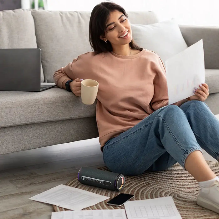 Tronsmart T7 Lite 24W Wireless Speaker - Black - Headphones and speakers<<<HurtelXML