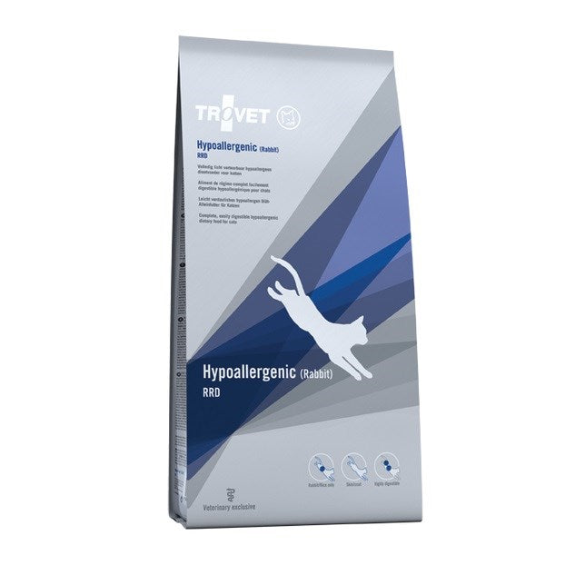 TROVET Hypoallergenic RRD with rabbit - dry cat food - 2,5kg