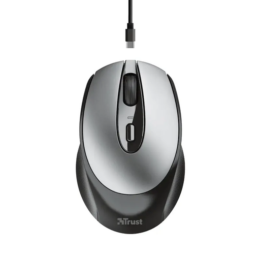 TRUST Zaya Wireless Rechargeable Mouse Black - Mice<<<TRUST компютърна периферия и