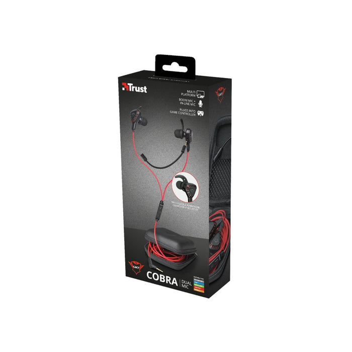 TRUST GXT 408 Cobra Multiplatform Gaming Earphones