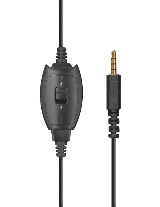 Гейминг слушалки Trust - GXT 404B Rana, черни