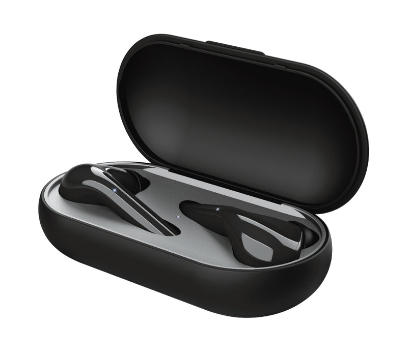 Headphones Trust NIKA TOUCH BT BLACK , Bluetooth , IN-EAR (PLUGS)
