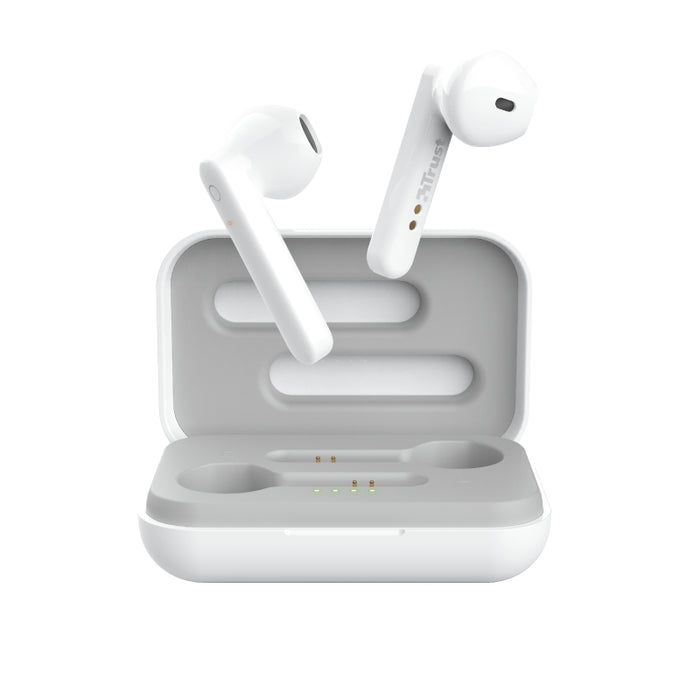 Headphones Trust PRIMO TOUCH BT WHITE , Bluetooth , IN-EAR (PLUGS)