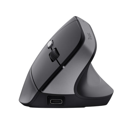TRUST Bayo II Ergo Wireless Mouse, Black