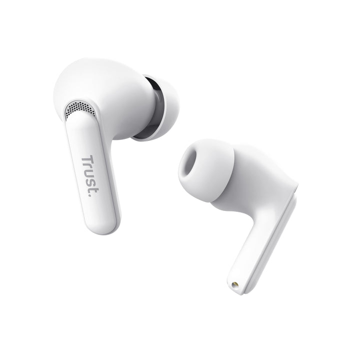 TRUST Yavi Bluetooth ENC Earbuds White