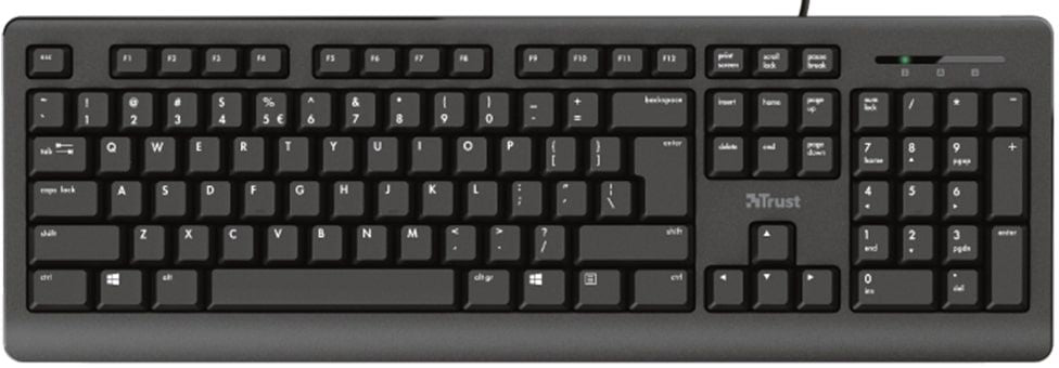 TRUST Primo Keyboard BG layout