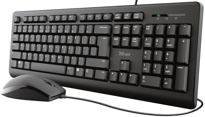 TRUST Primo Keyboard & Mouse BG Layout