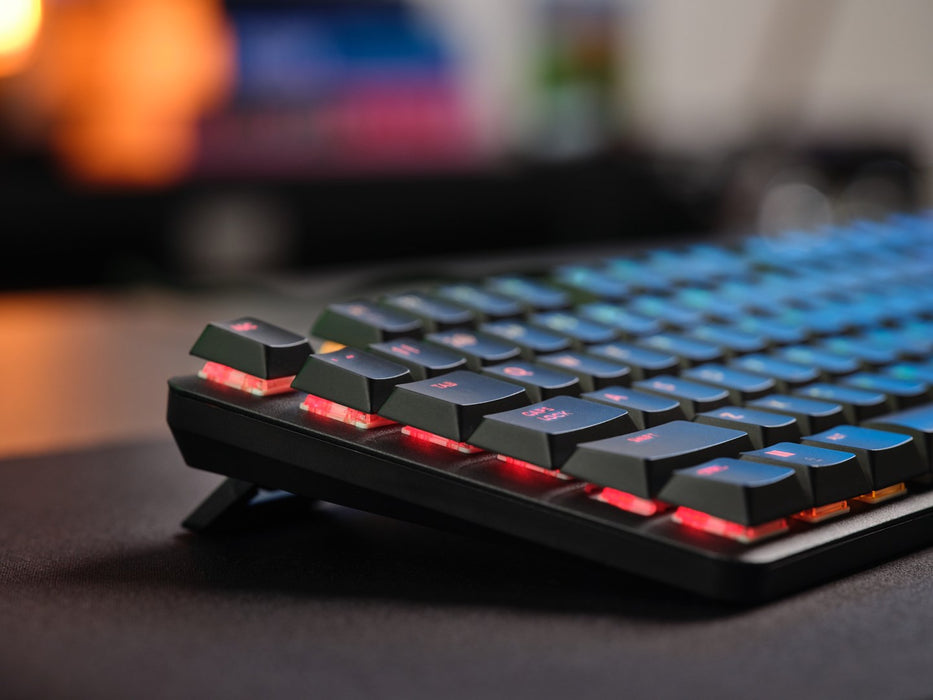 Trust GXT 868 Torix keyboard Gaming USB + RF Wireless + Bluetooth QWERTY US English Black