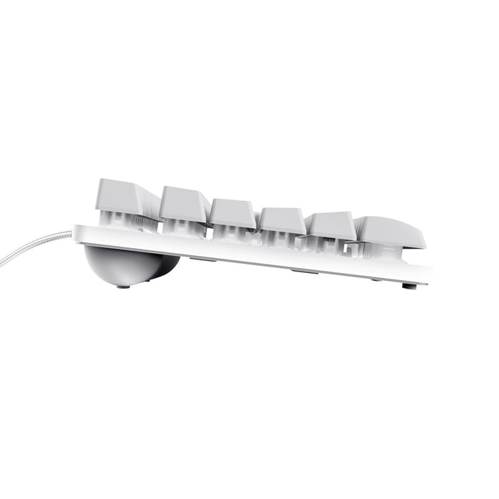 Trust GXT 833W THADO TKL US - gaming keyboard, white