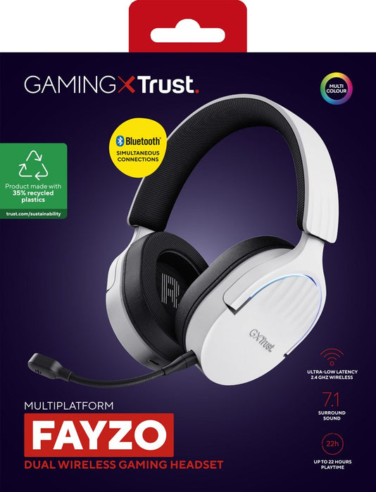 Gaming Headset with Microphone Trust GXT 491 White