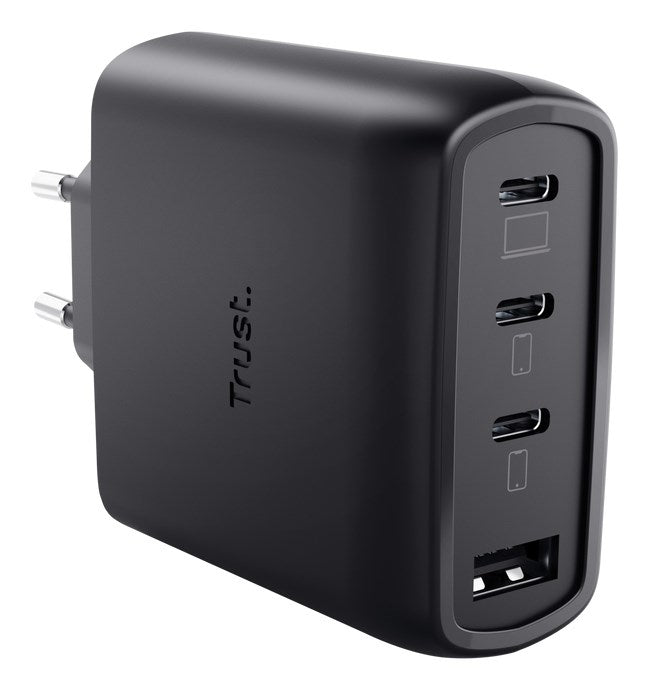 Trust Maxo 65W Universal Black AC Fast charging Indoor