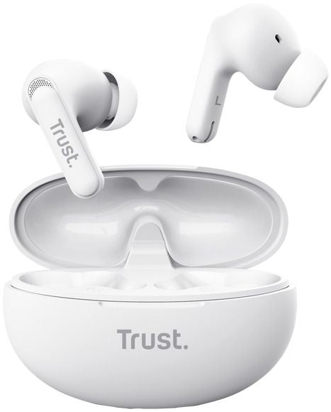 TRUST Yavi Bluetooth ENC Earbuds White