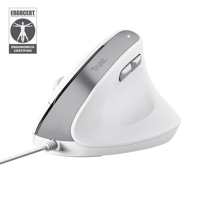 Ergonomic Optical Mouse Trust Bayo II White