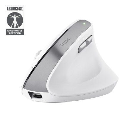 Ergonomic Optical Mouse Trust Bayo II White