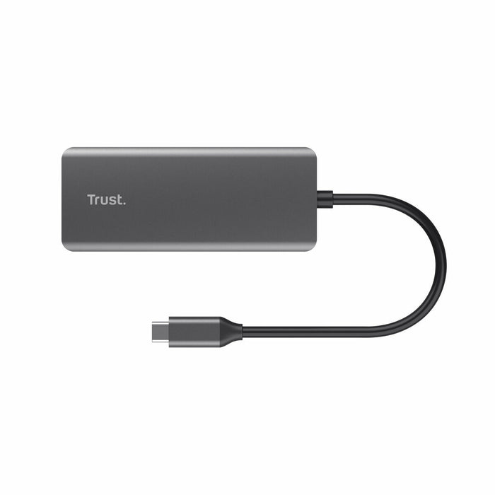 USB Hub Trust 24968 Silver (1 Unit)