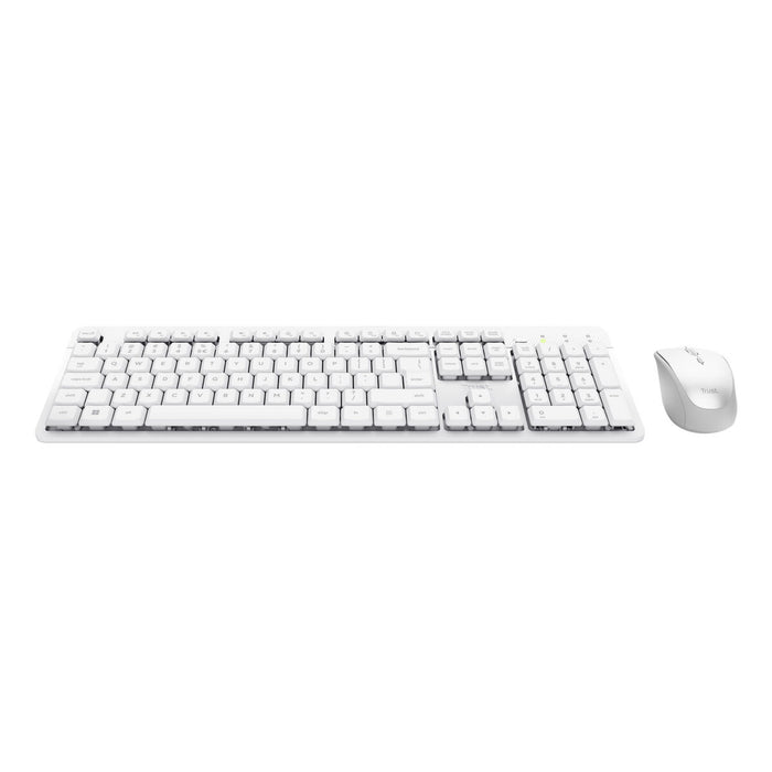 Keyboard and Mouse Trust 25465 White (White)