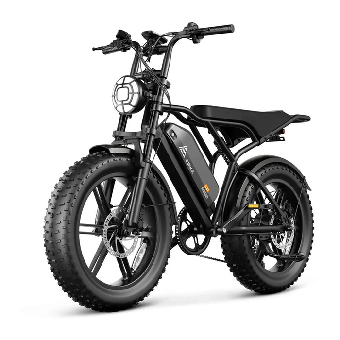 Electric bicycle TST R002 BASIC FAT BK 250 W, UP TO 25 KM/H, MILEAGE UP TO 100 KM, 20.00 "