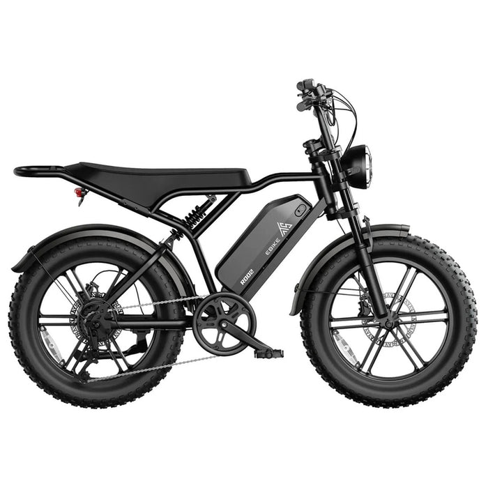 Electric bicycle TST R002 BASIC FAT BK 250 W, UP TO 25 KM/H, MILEAGE UP TO 100 KM, 20.00 "