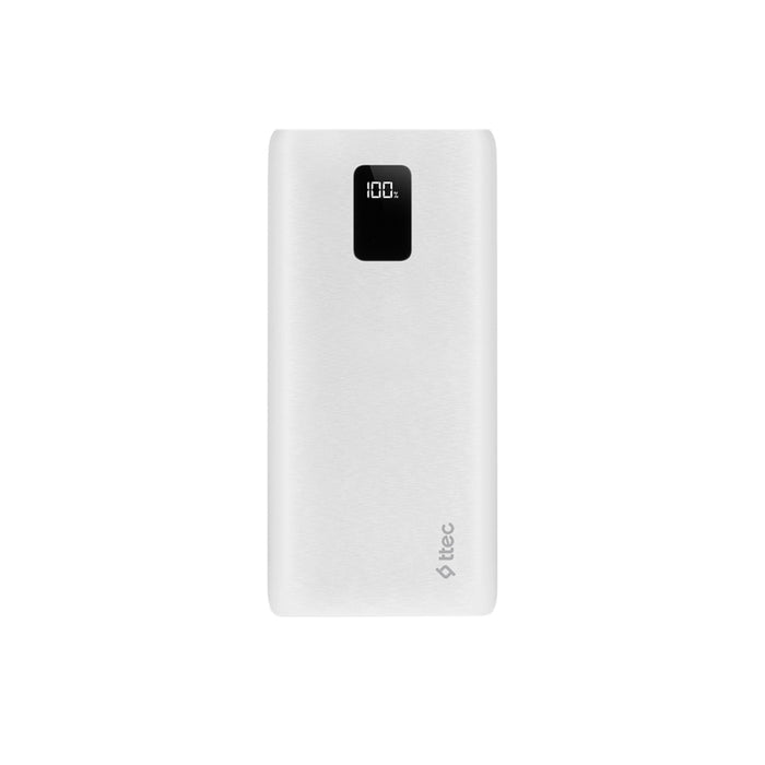 EXTERNAL BATTERY TTEC PowerSlim Trio 10 Ah White