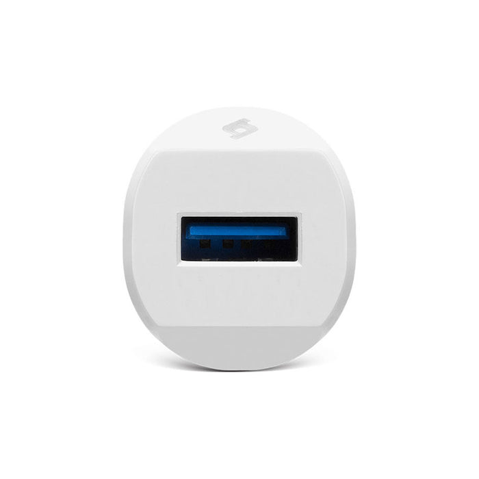 CHARGER 12V TTEC 18W QC 3.0 WHITE+CABLE*