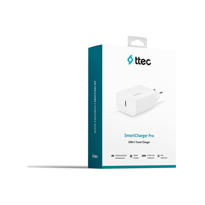 CHARGER 220V TTEC 30W PD WHITE